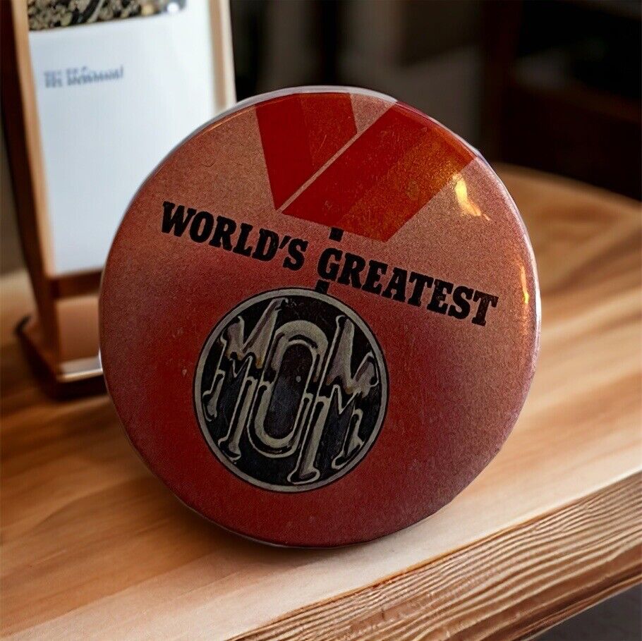 World’s Greatest Mom Pinback Button 