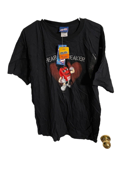 Deadstock New Old Stock M&Ms Heart Breakers T Shirt Large 