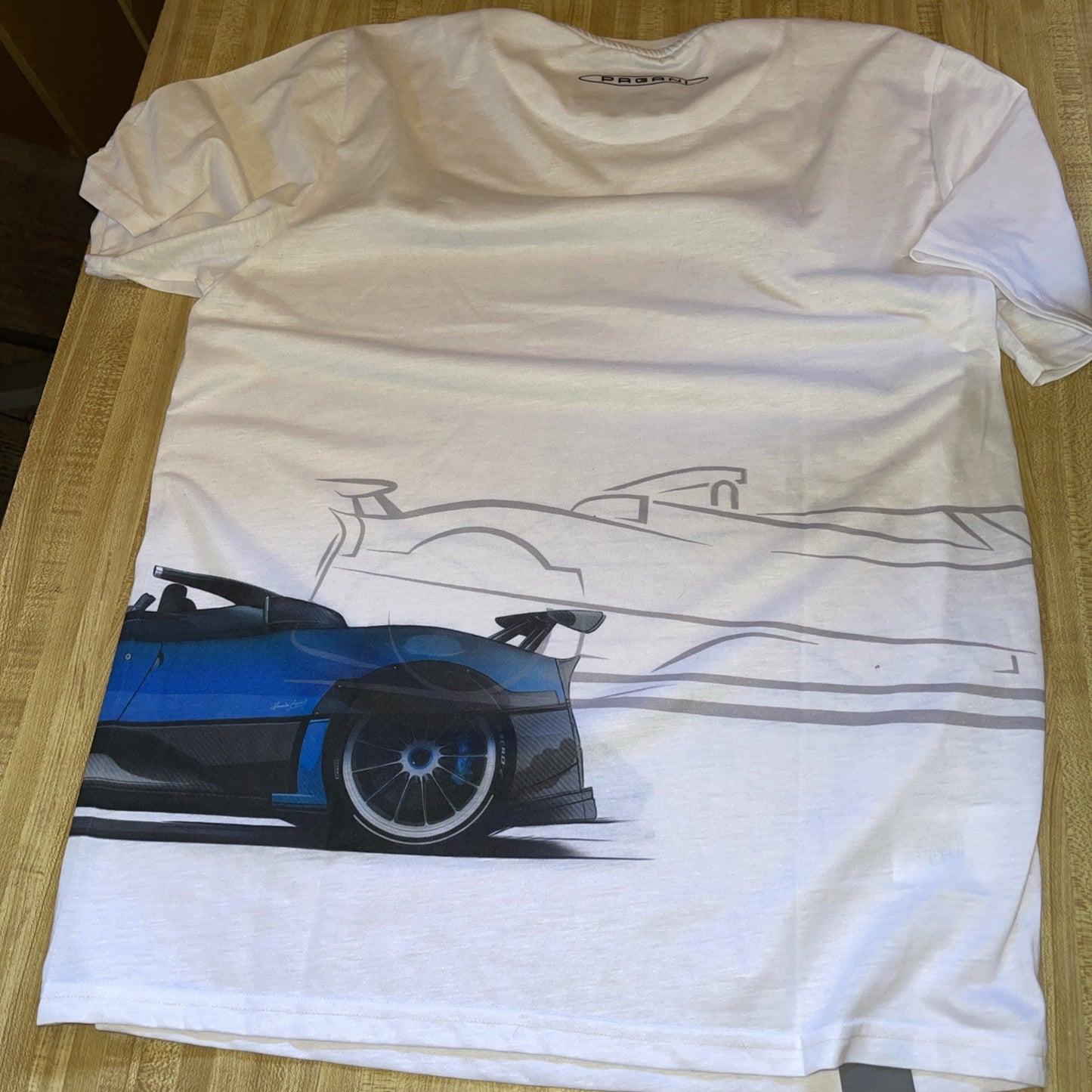 Pagani Zonda 20 Anniversario T Shirt XL