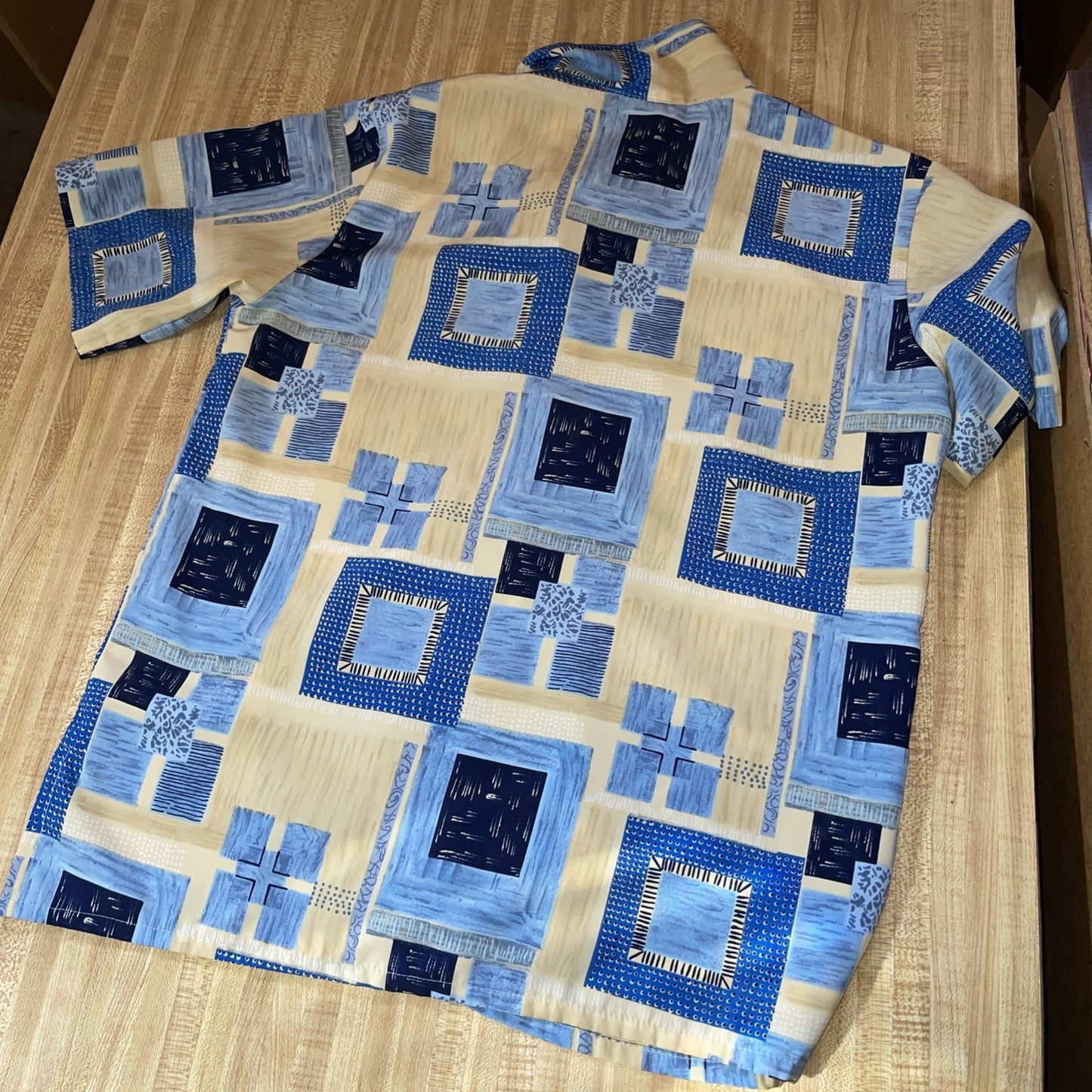 Vintage Ici Button Up Large 