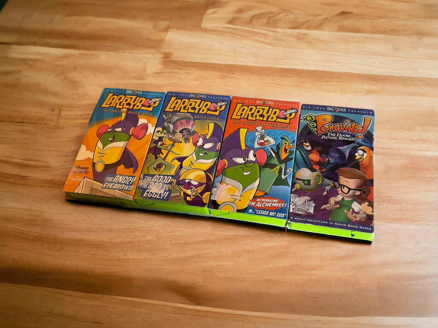 Veggietales And Other Big Idea VHS Lot