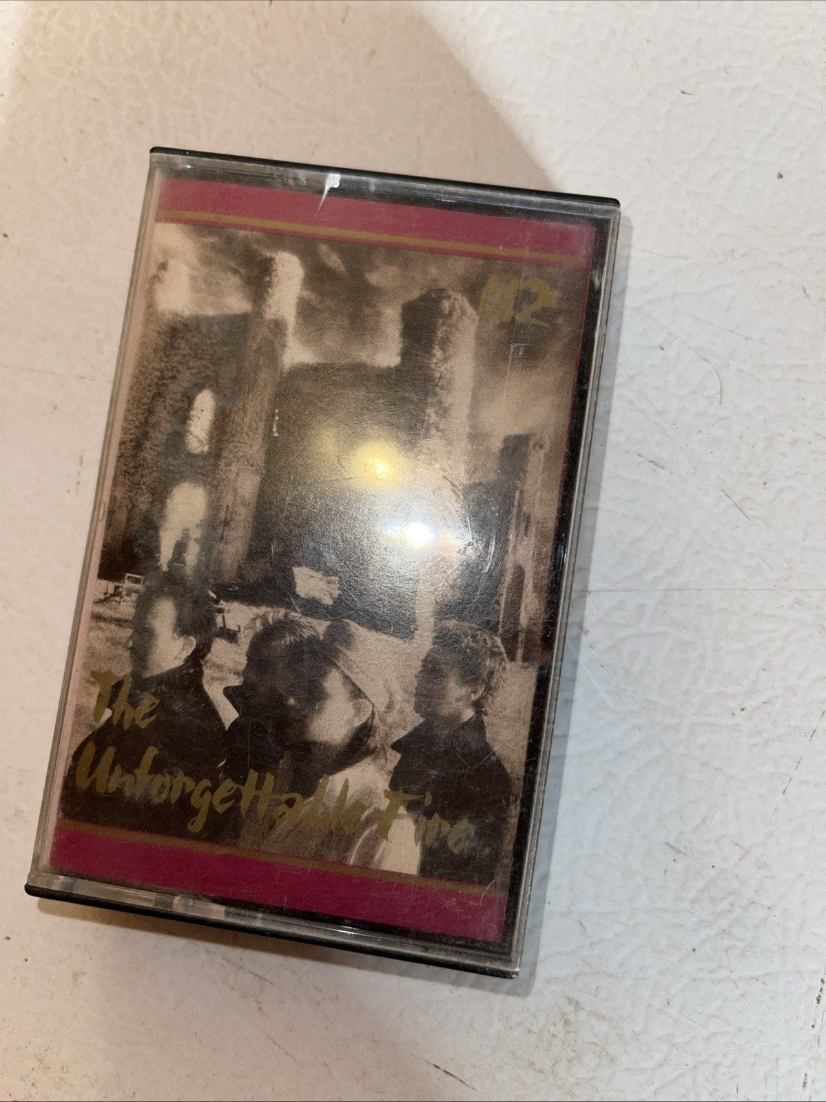 U2 The Unforgettable Fire Cassette Tape