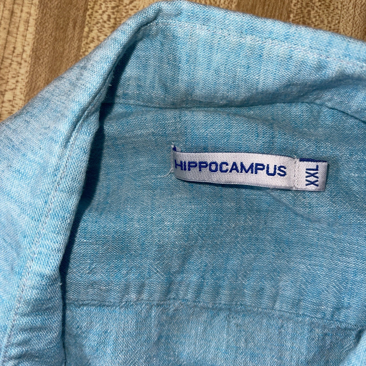 Hippo Campus Linen Button Up XXL 