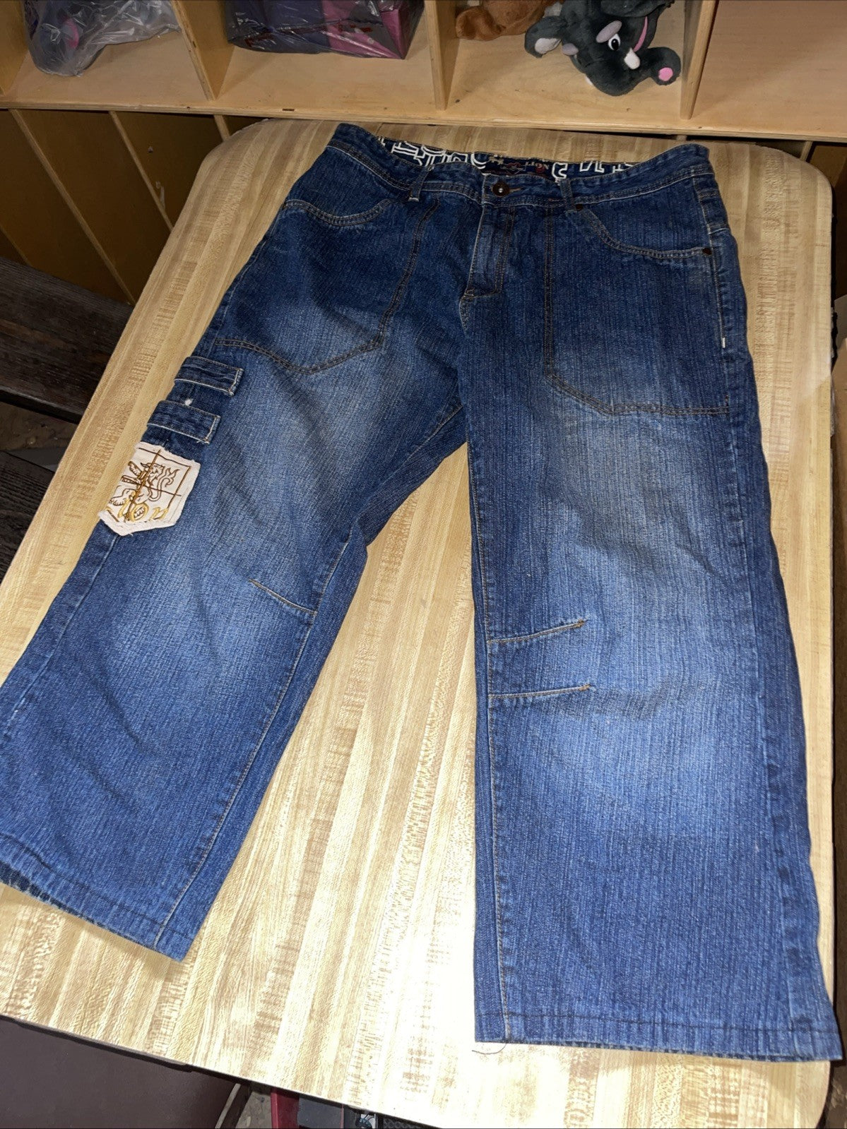 Lion Brand Jeans 36/25 Wide Leg