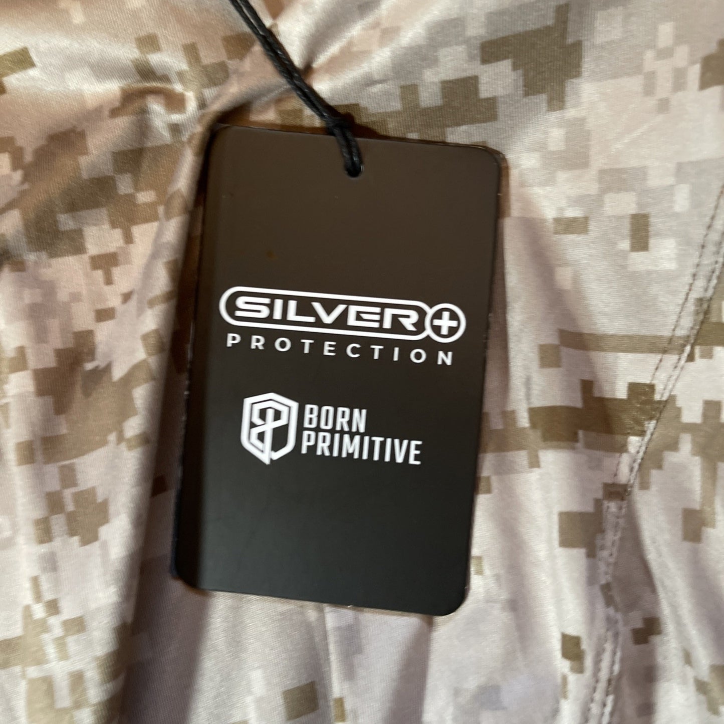 Born Primitive Tactical Op Assault Top Long Large Desert Digi Camo NWT