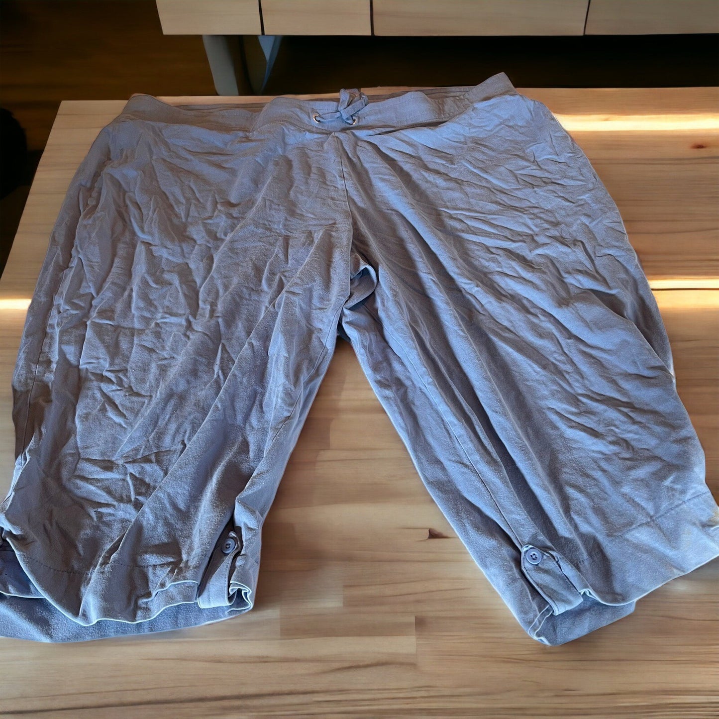 Fashion Bug Capris Drawstring Sweats 4X