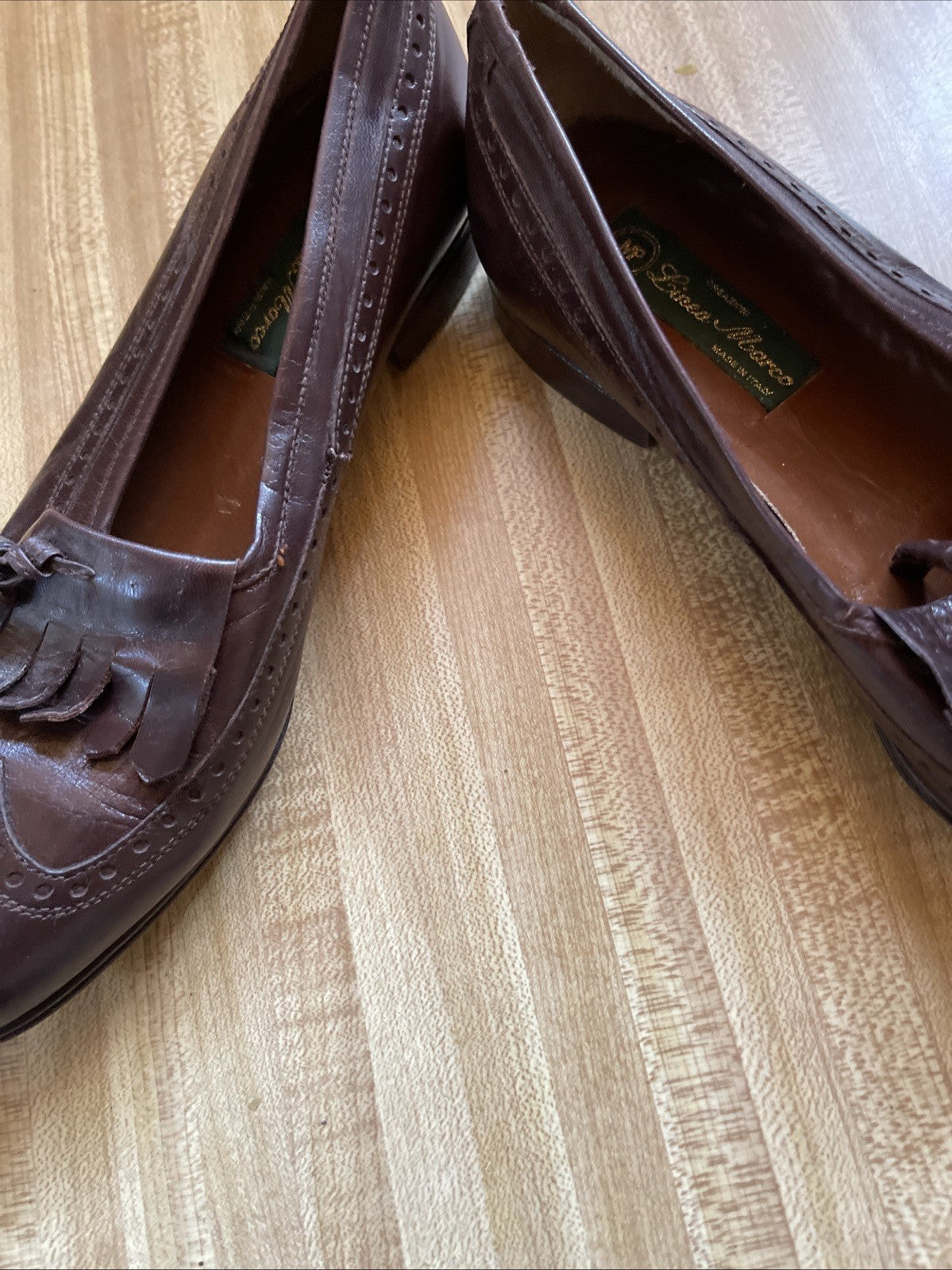 Lirea Marco Dress Shoes Need Repair Size 41.5 8.5