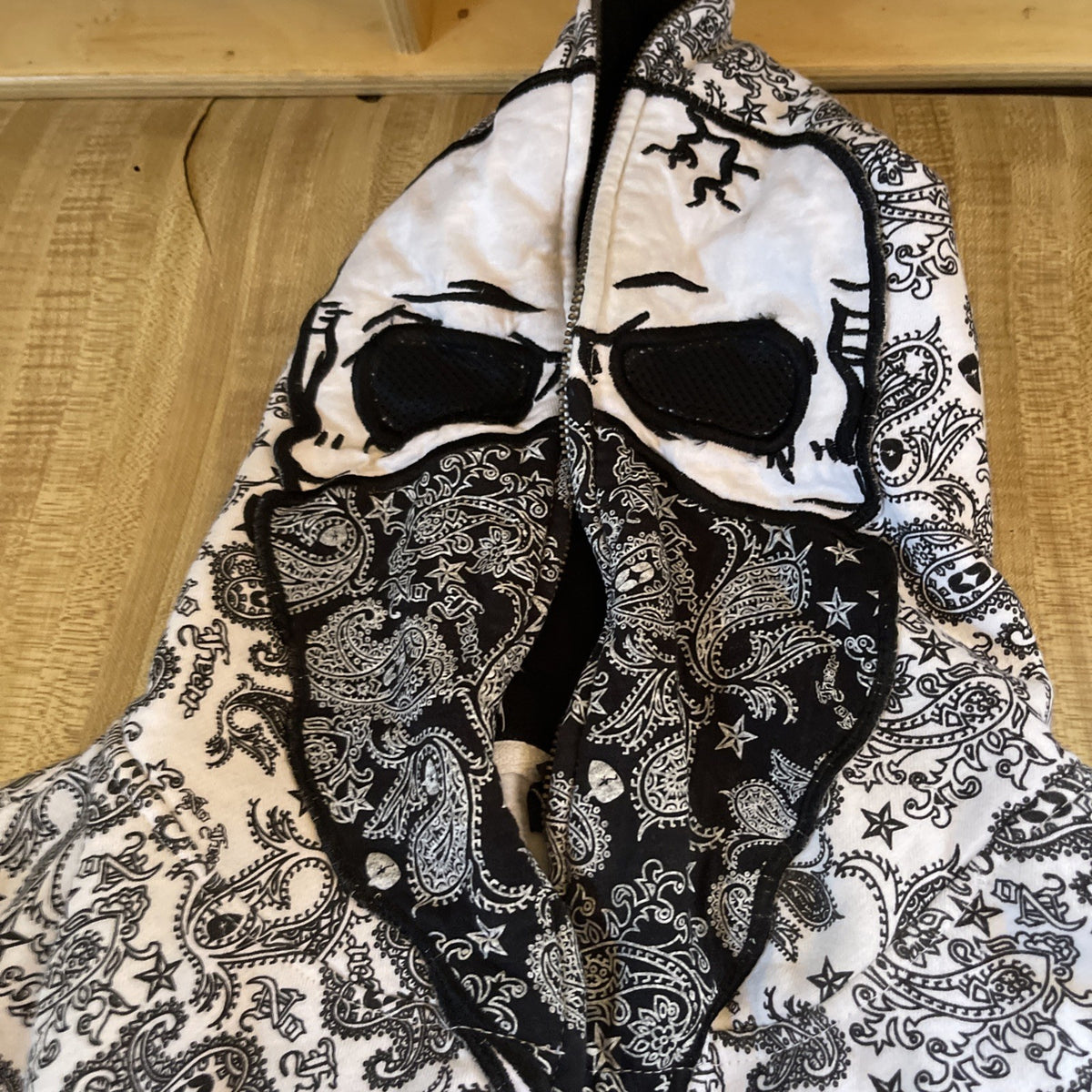 No Fear Full Zip Full Face Hoodie XL
