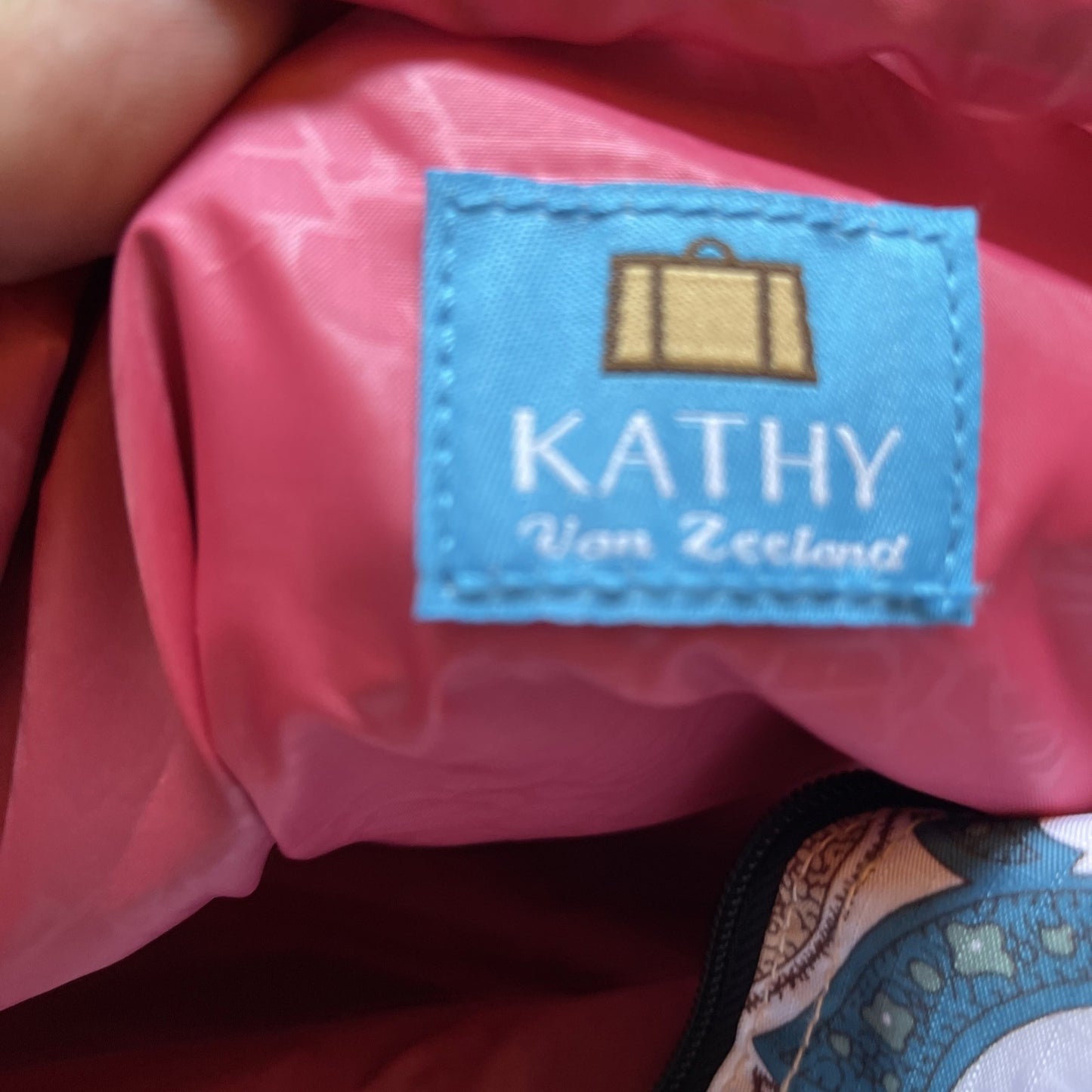 Kathy Van Zealand Rolling Duffle Bag 