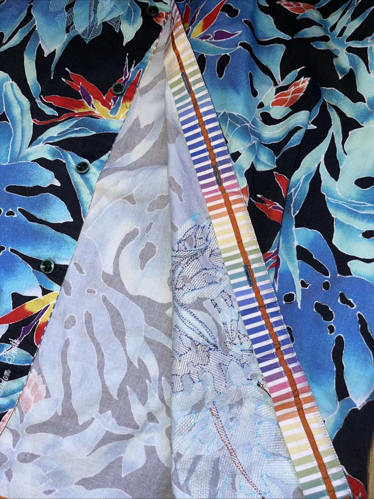 Robert Graham Hawaiian Shirt XL