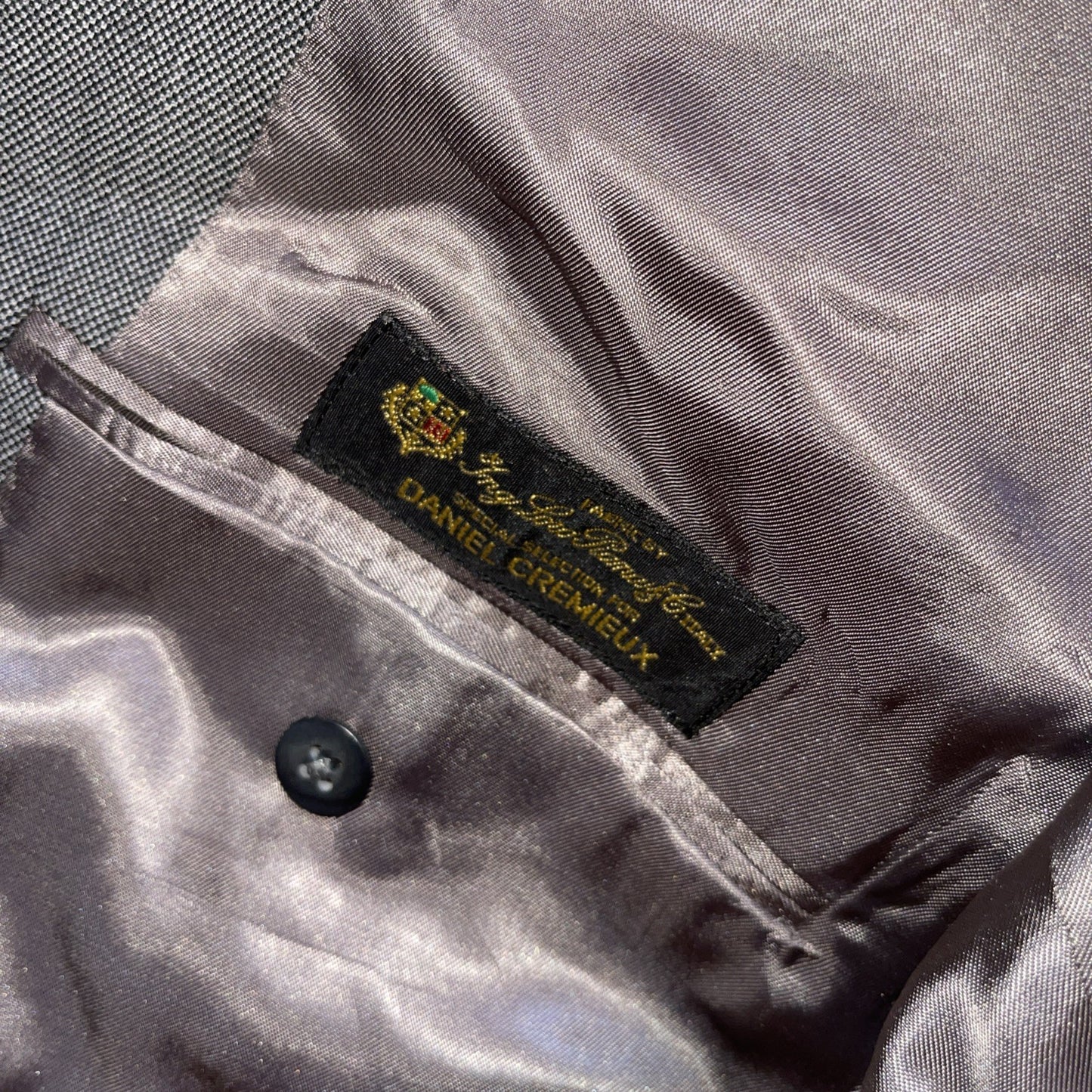 daniel cremieux Collection Suit 42L Inc Loro Piana