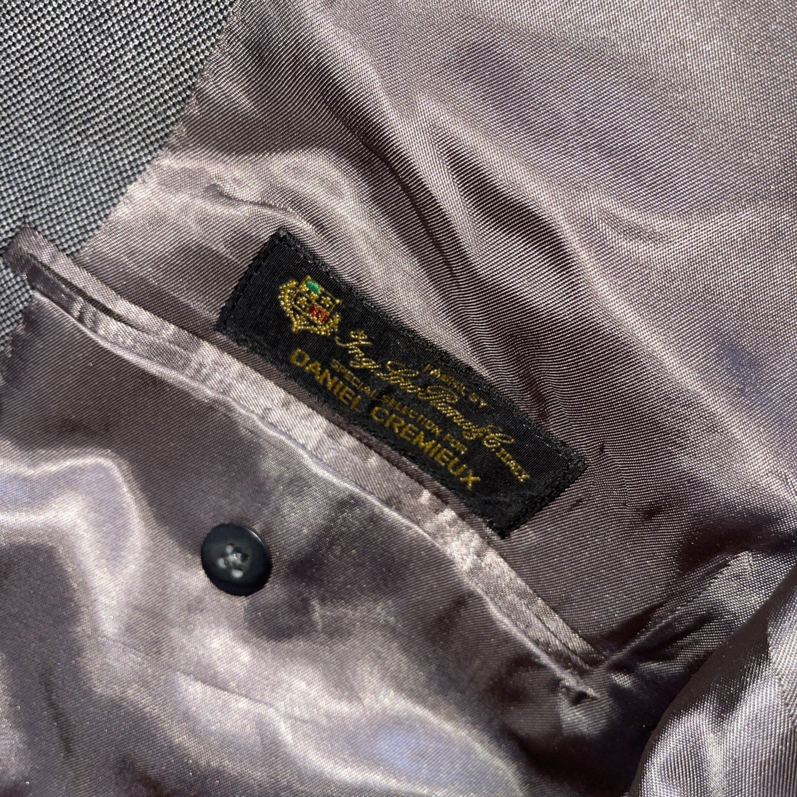 daniel cremieux Collection Suit 42L Inc Loro Piana