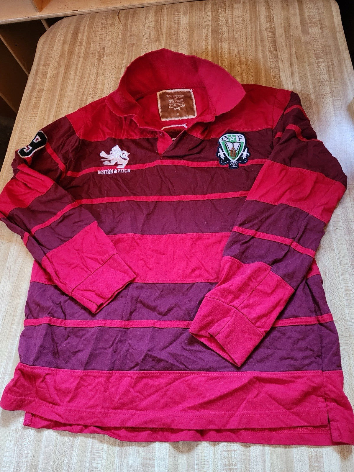 Botton & Fitch Rugby Polo Large 