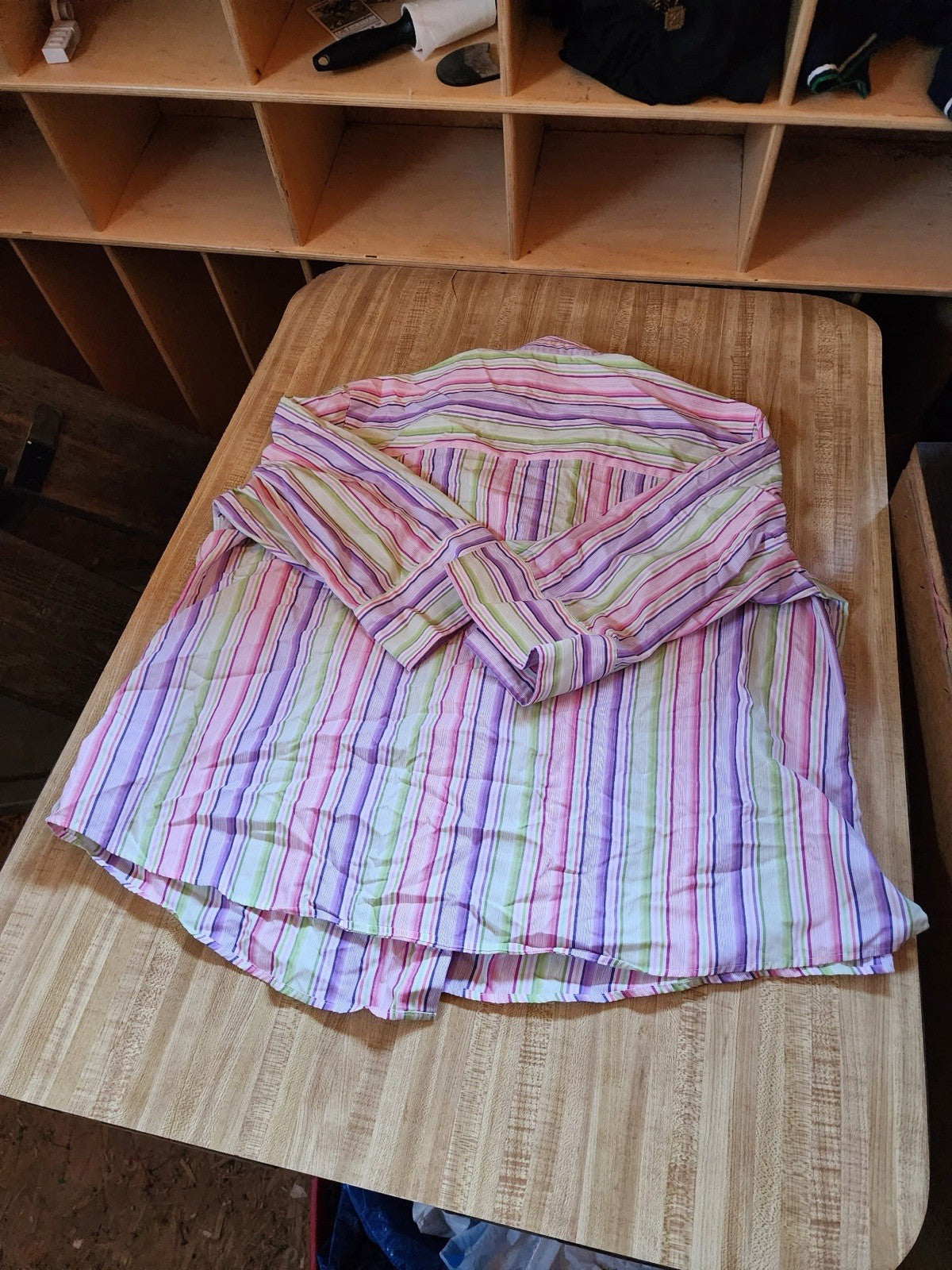Foxcroft Wrinkle Free Button Up 22W
