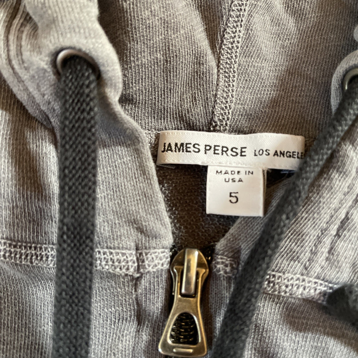 James Perse Full Zip Hoodie 5
