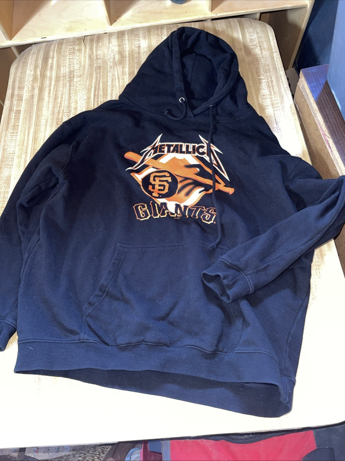Metallica X San Francisco Giants Hoodie XL