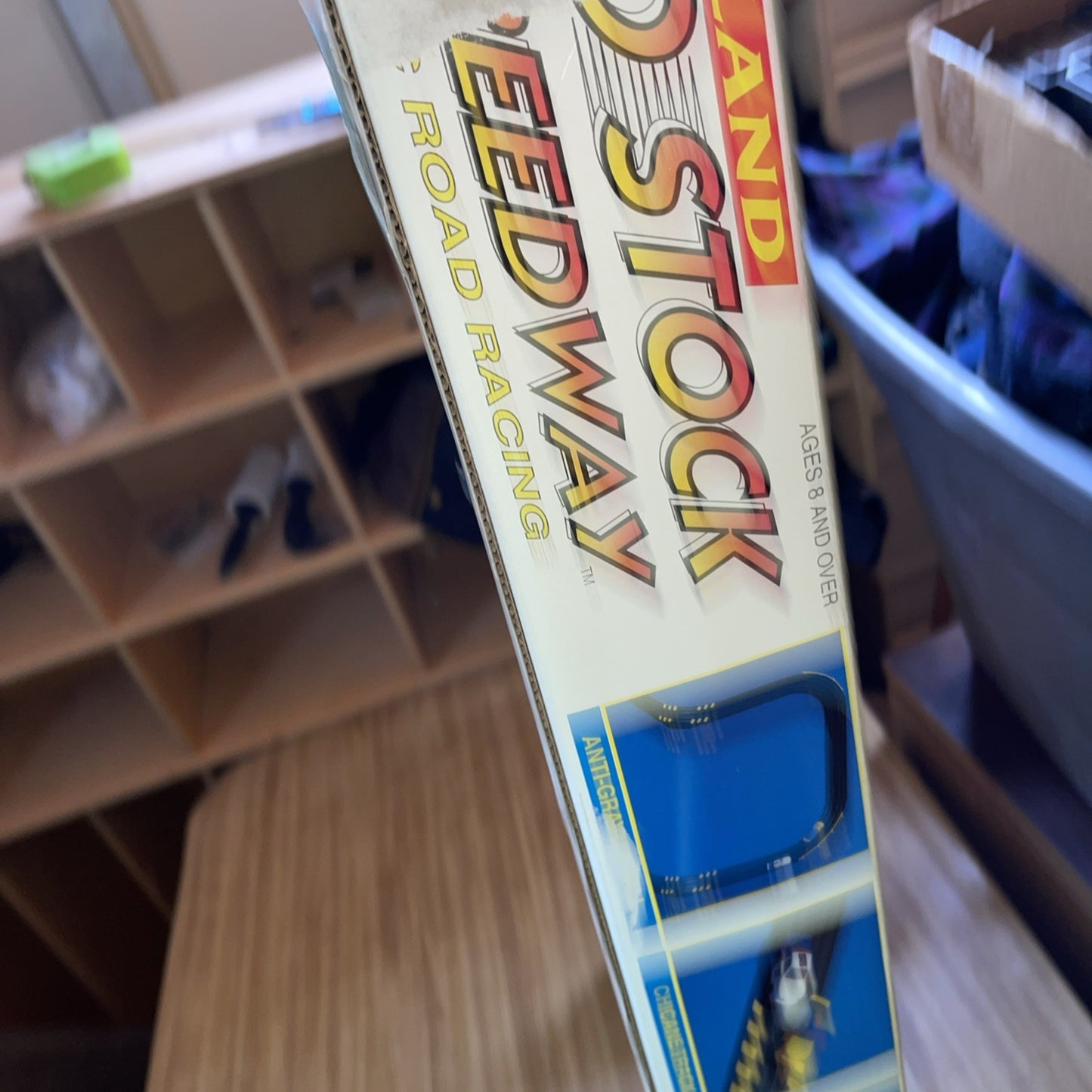 Vintage Greatland Pro Stock Slot Car Track With Original Box No Cars Included 