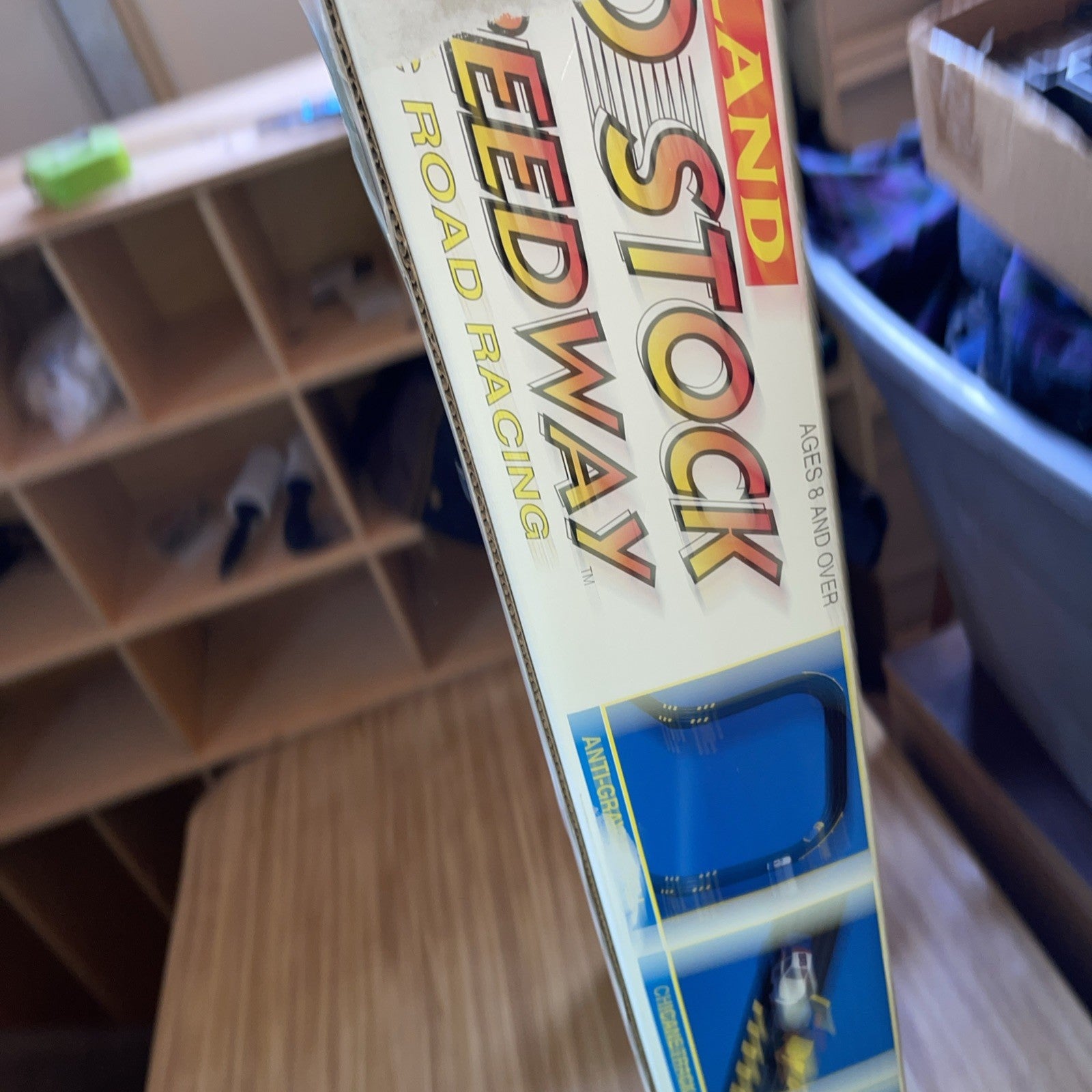 Vintage Greatland Pro Stock Slot Car Track With Original Box No Cars Included 
