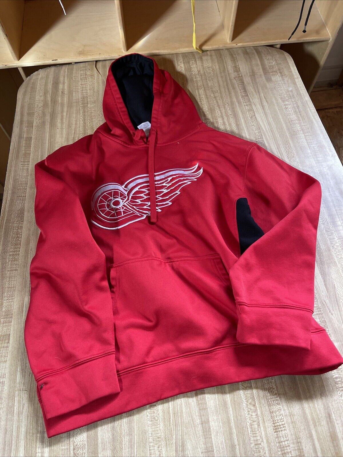 Detroit Red Wings Hoodie Medium 