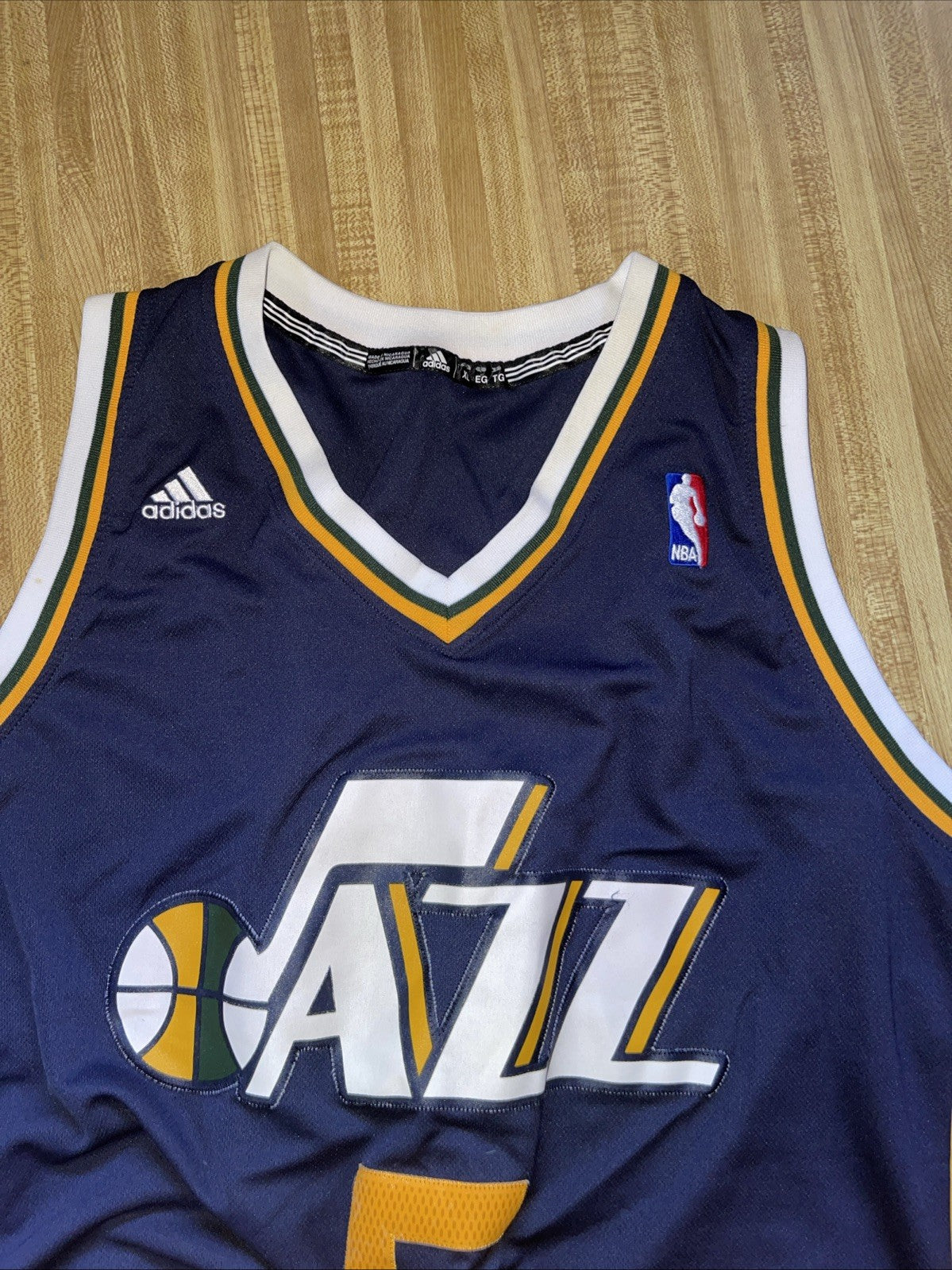 Adidas Utah Jazz Harris Jersey XL Stitched 