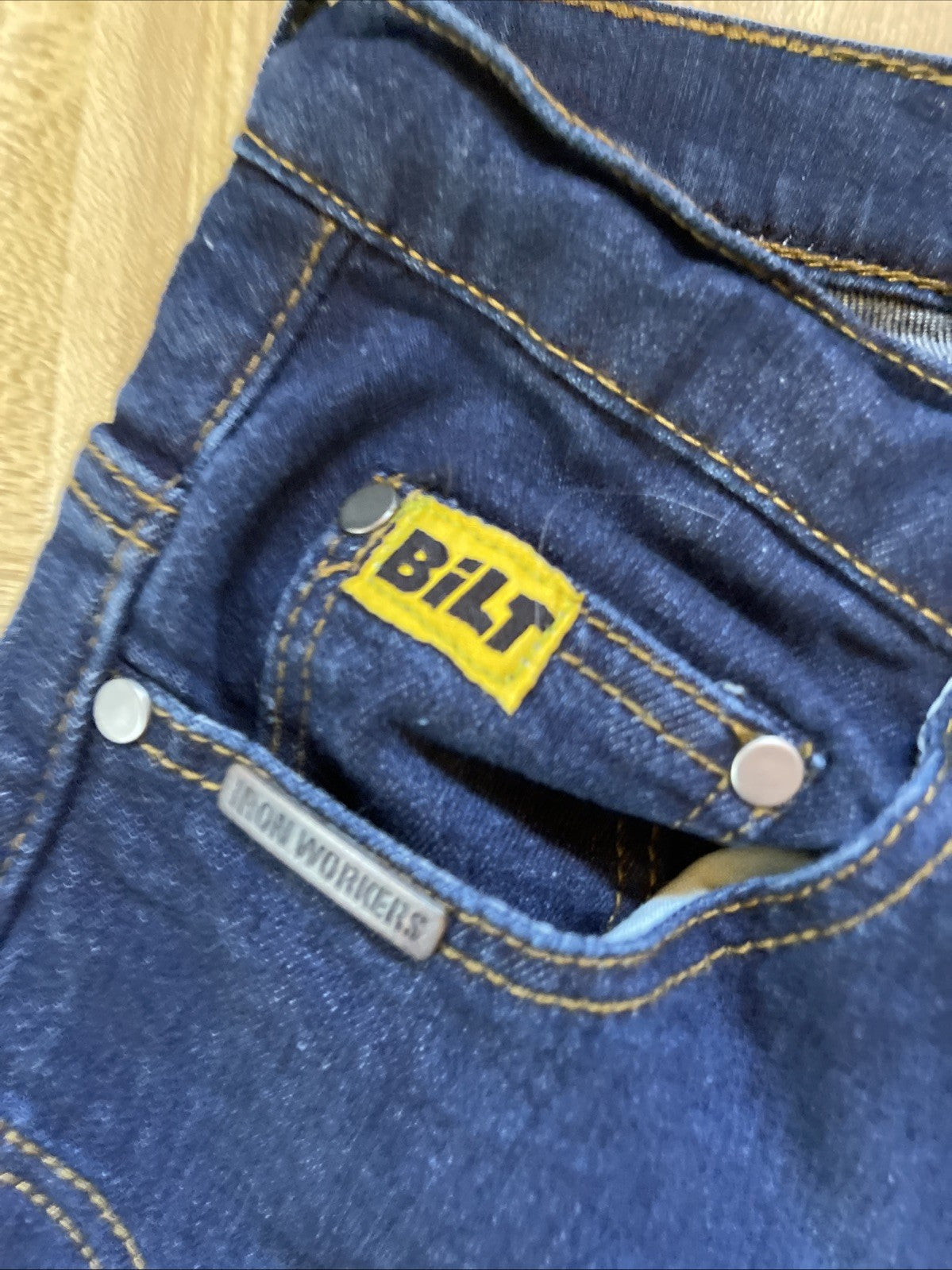Bilt Iron Workers Jeans Double Knee Women’s Size 12