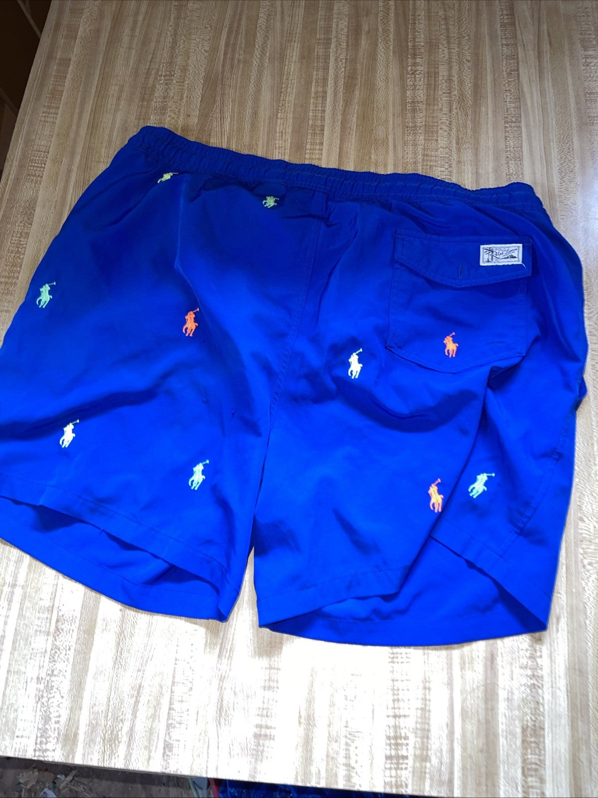 Polo Ralph Lauren Pony All Over Print Swim Trunks XL