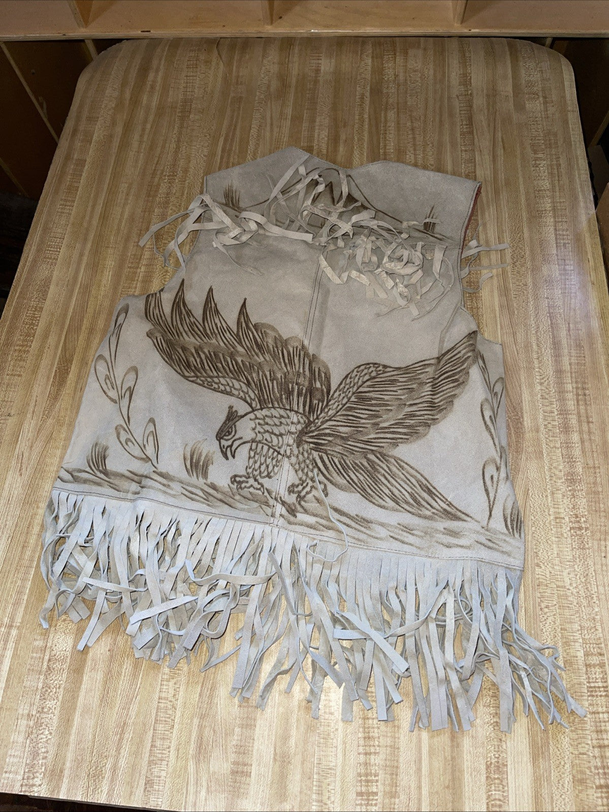 vintage leather vest men Western 