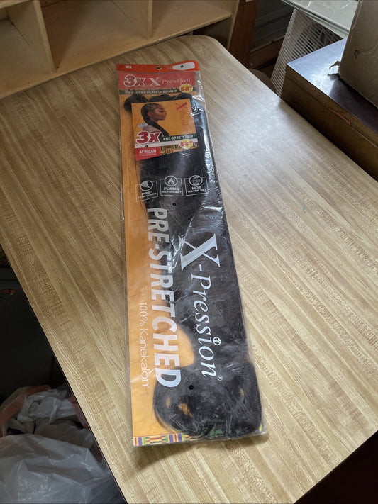 3x x-pression pre-stretched braid 58 Inch