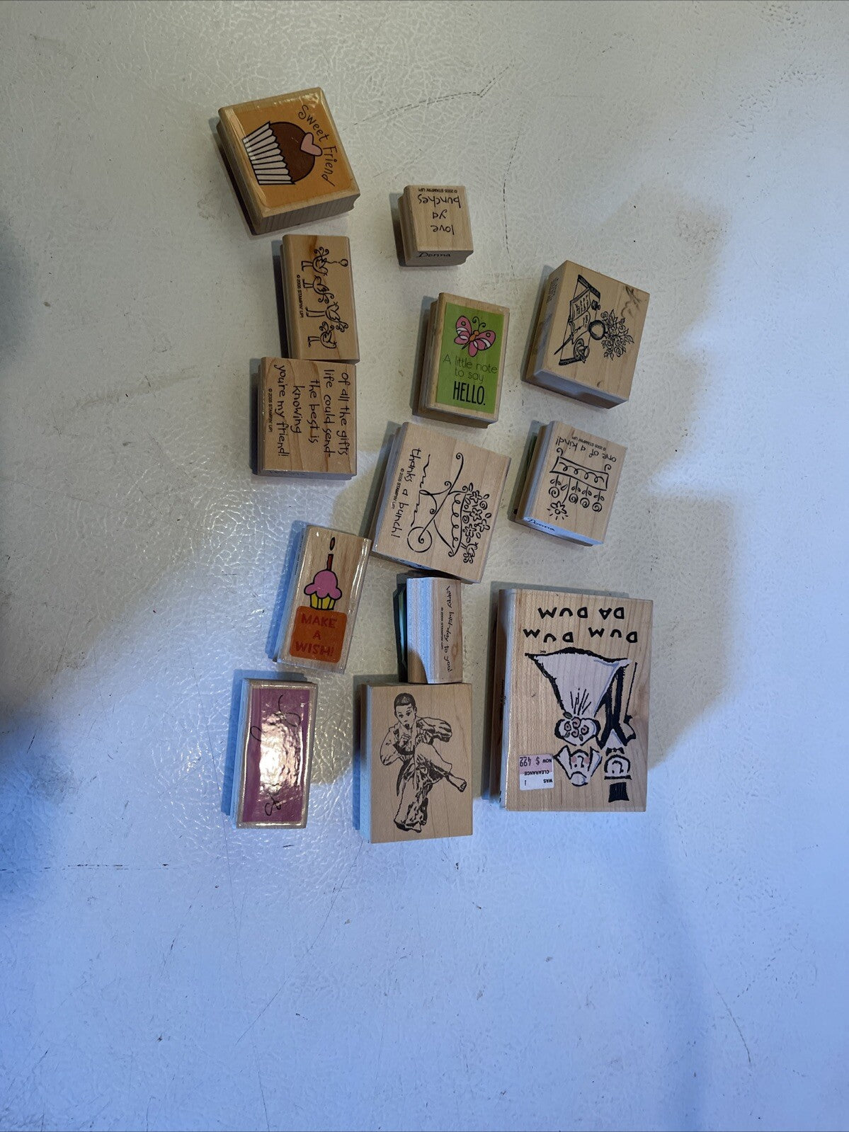 huge rubber stamp Collection lot