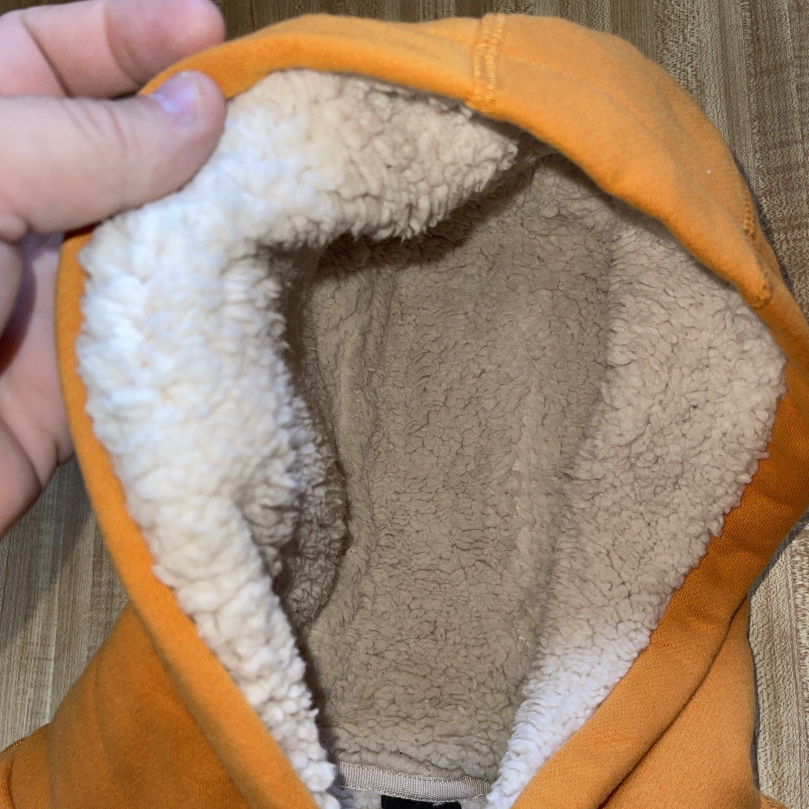 Star Wars The Mandalorian Hoodie XL Sherpa Lined 