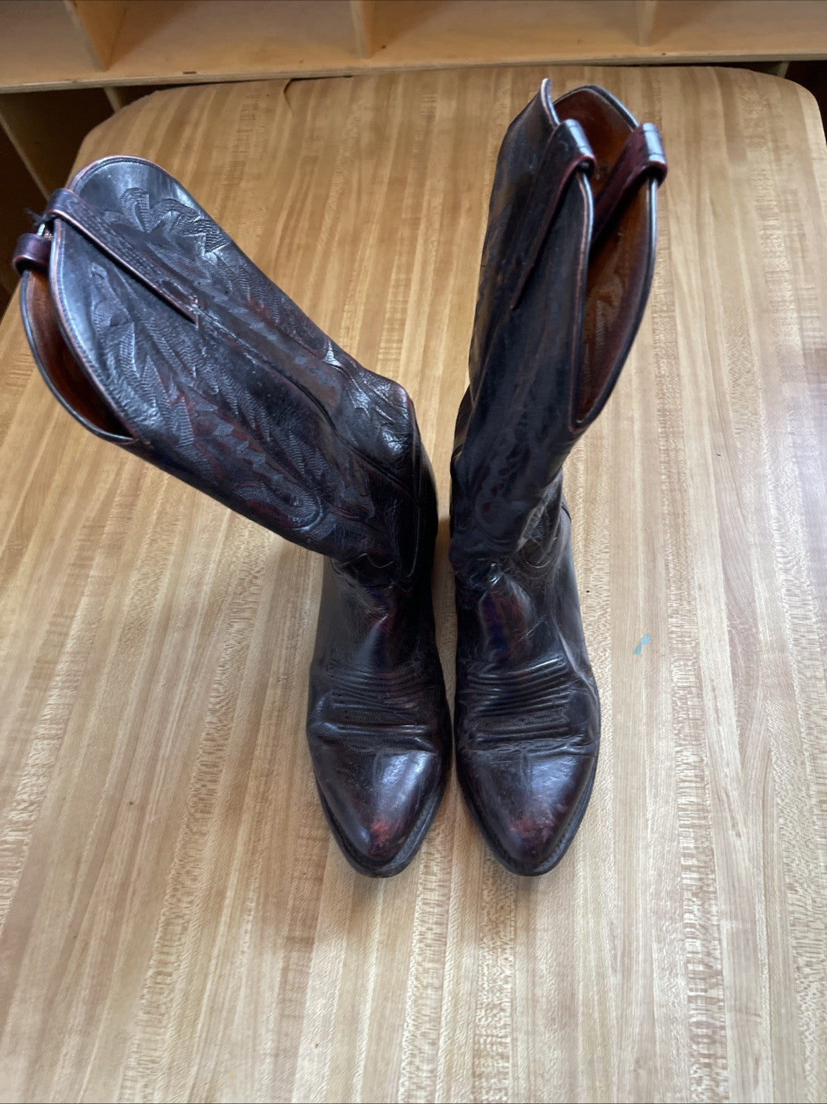 Lucchese 2000 Boots 8.5 D Needs New Soles