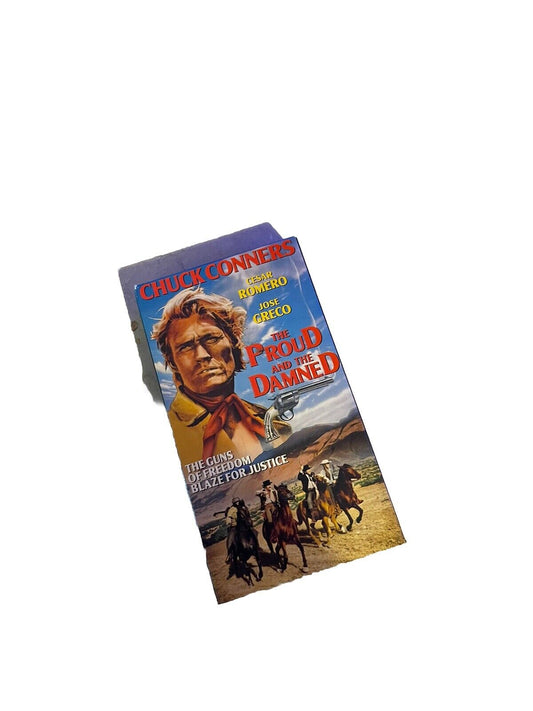 The Proud and the Damned (VHS, 1990)