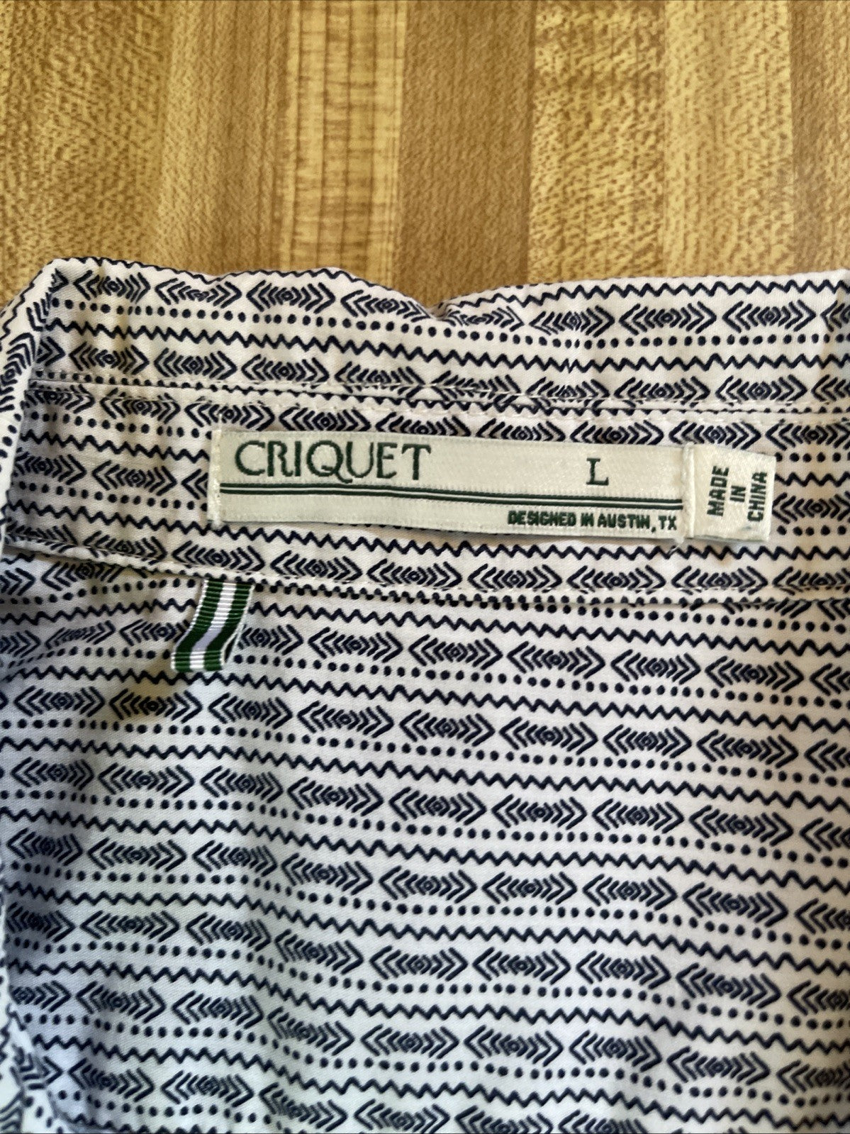 Criquet Button Up Large 