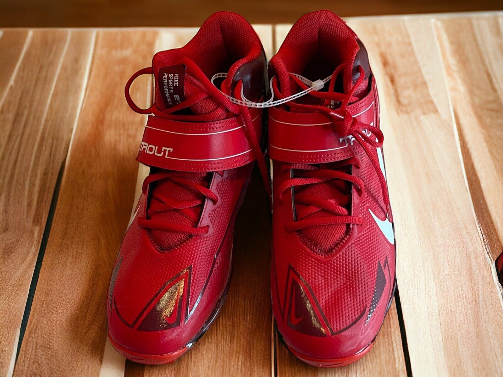Size 11- Nike Force Trout 8 Keystone Baseball Cleats Red/White | CZ5911-616