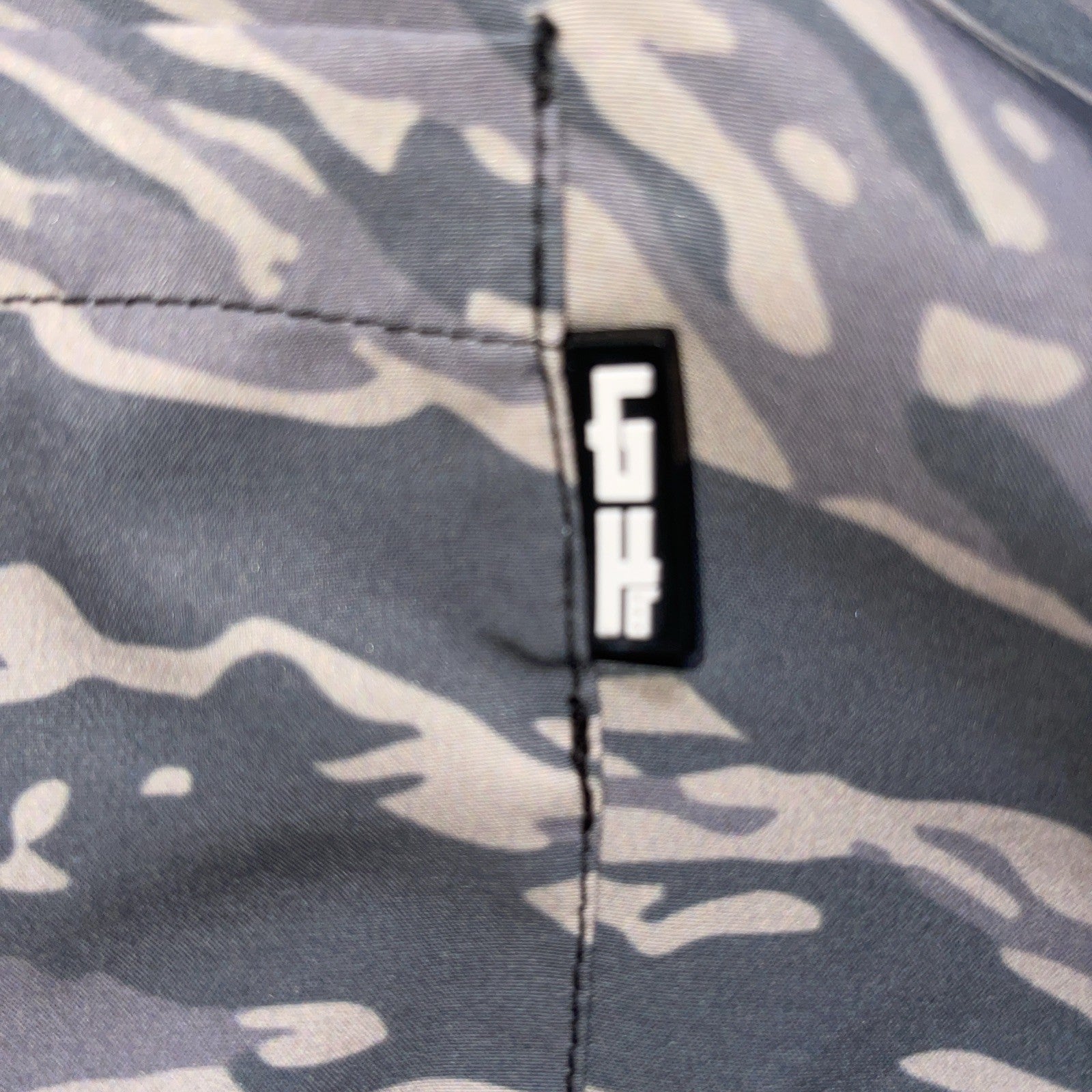 Greater Half Camo Button Up 4XL