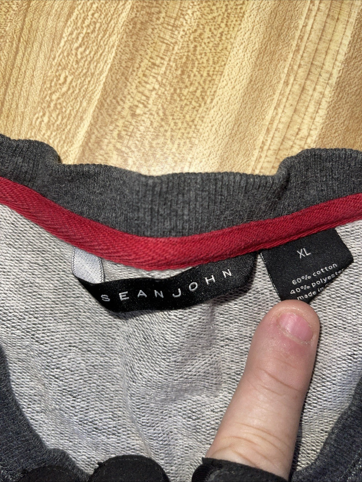 sean john sweatshirt XL
