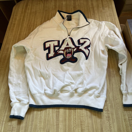 Vintage Taz Quarter Zip XS