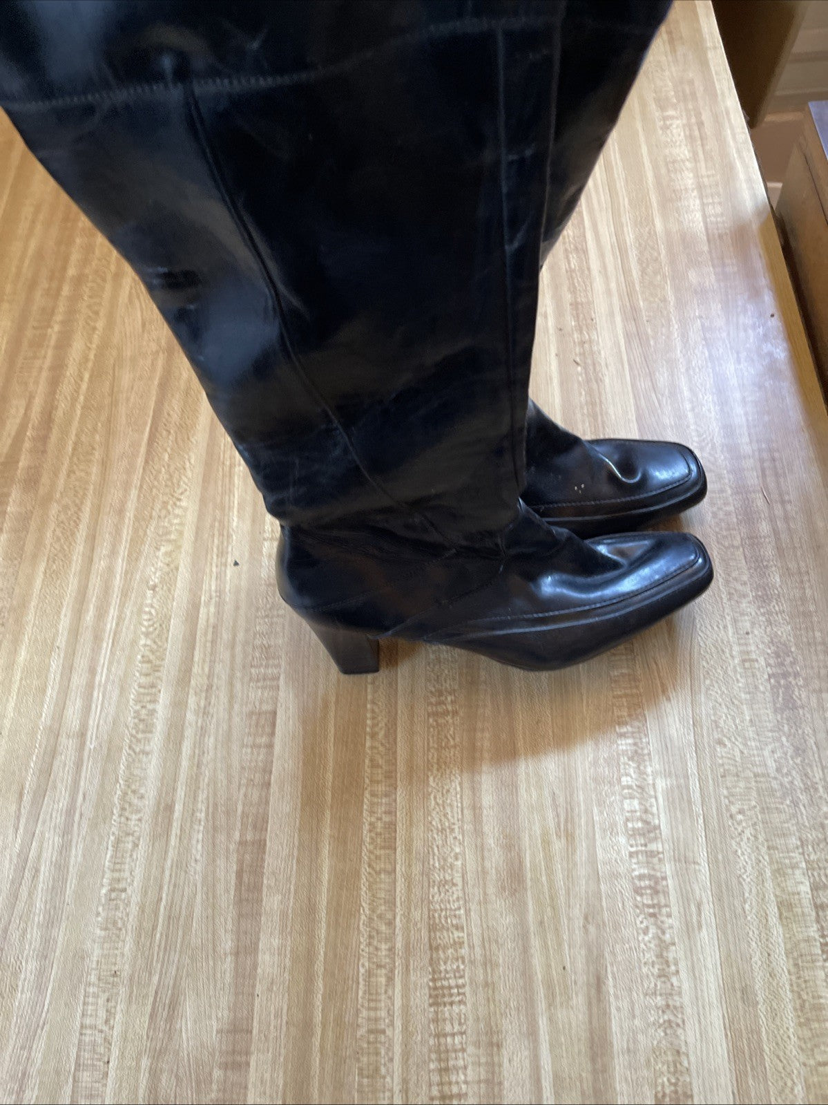 Aerosoles Knee High Side Zip Boots 8.5