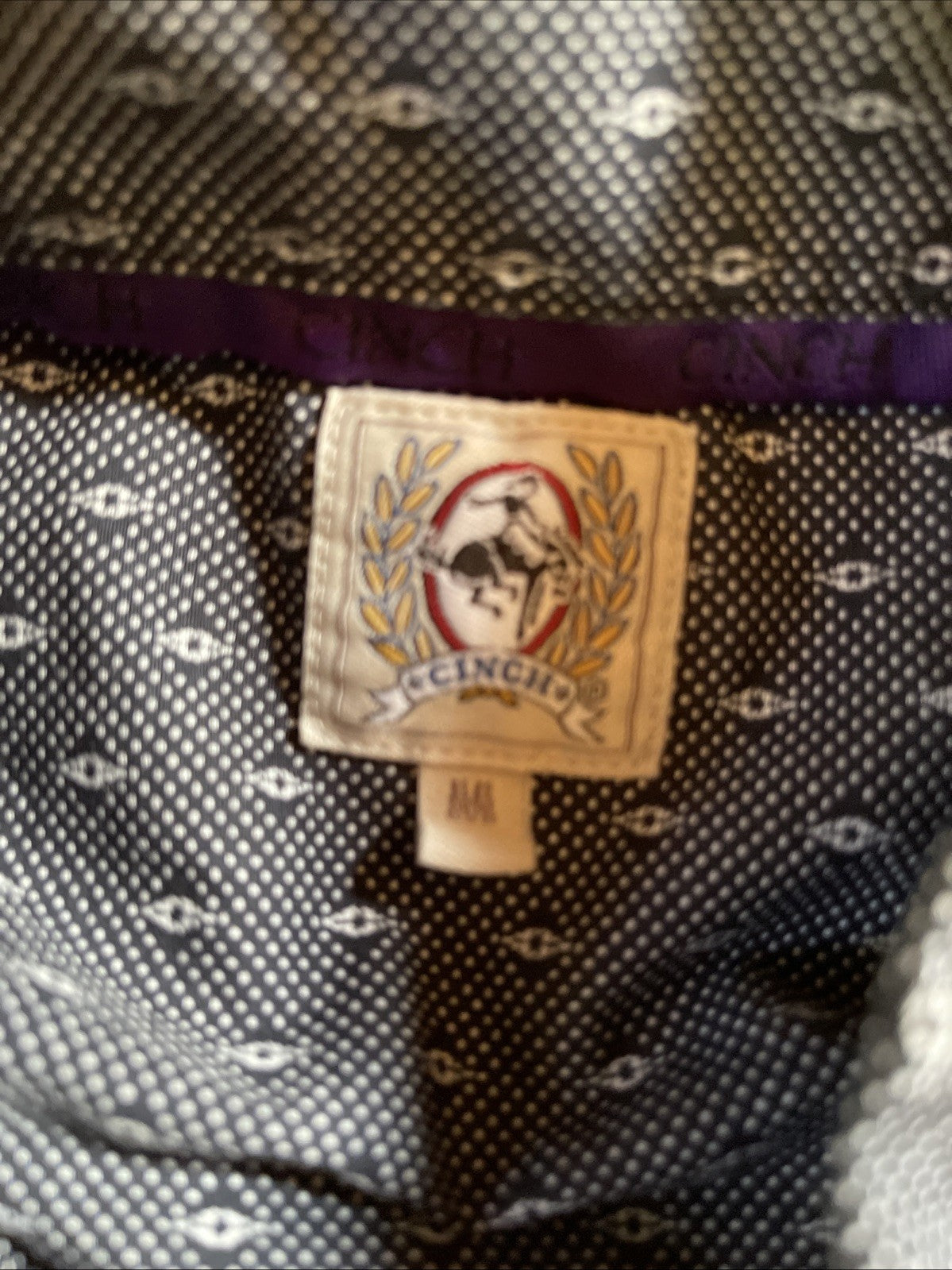 Cinch Button Down Medium 