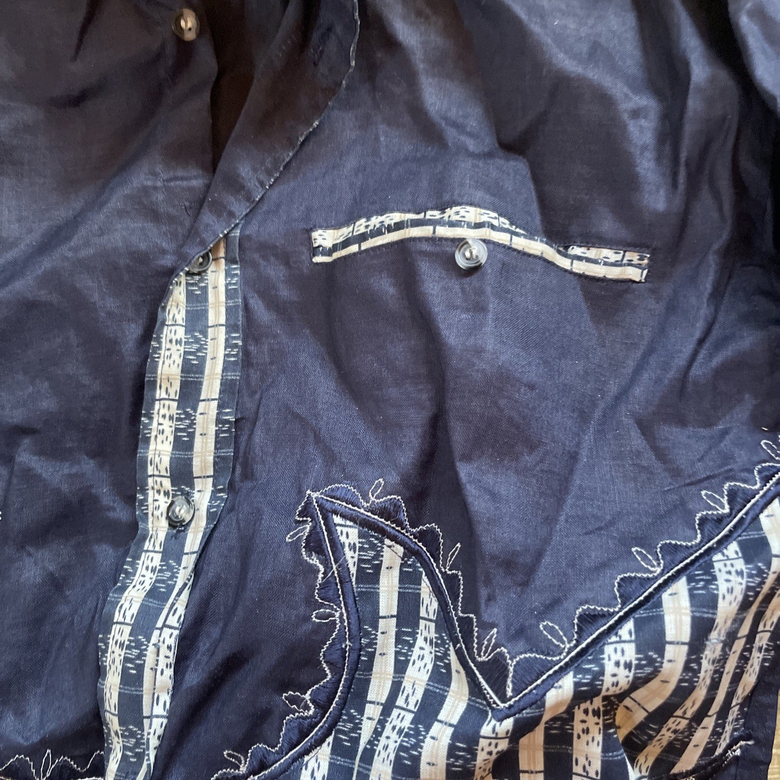 Custom Western Shirt Size 42 Gunfighter