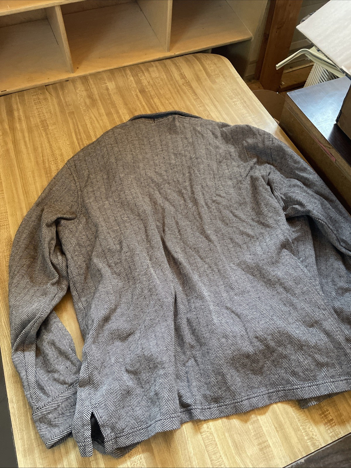 Vintage Polo Ralph Lauren Herringbone Shacket Large 