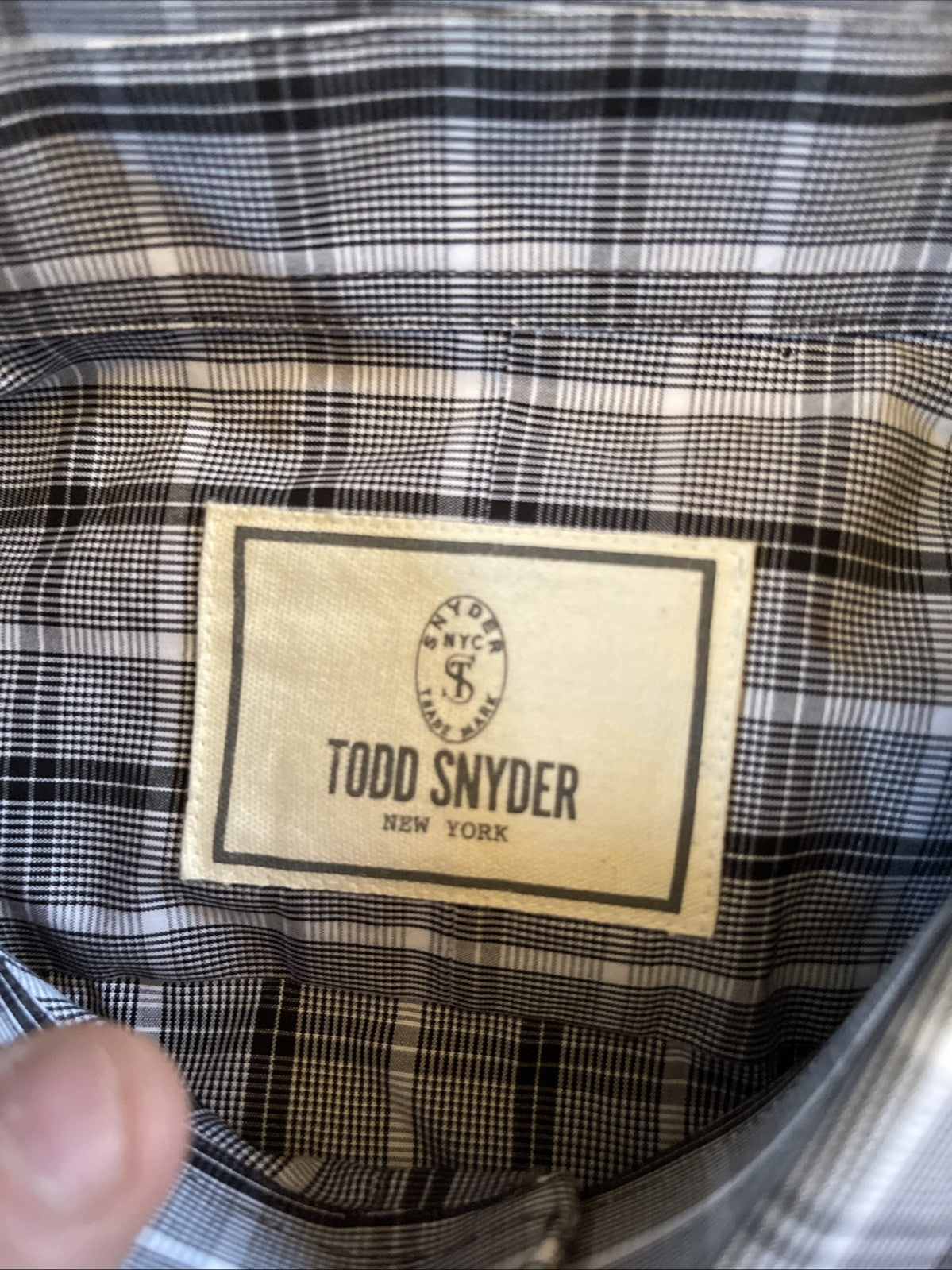 Todd Snyder Button Up 15.5