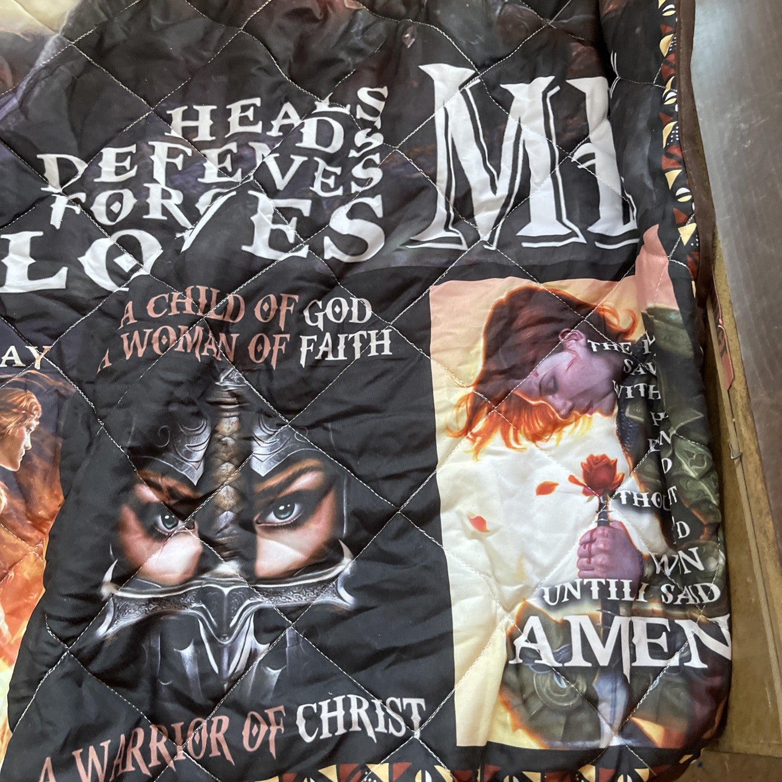 Religious Graphic  Blanket