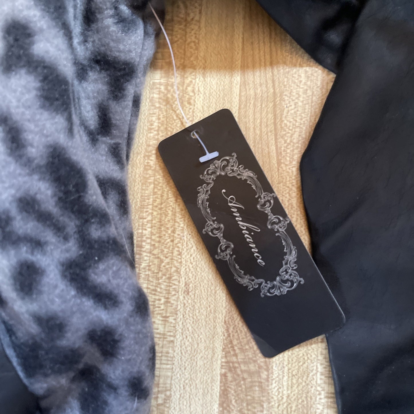 Ambiance Bomber Jacket Large NWT 