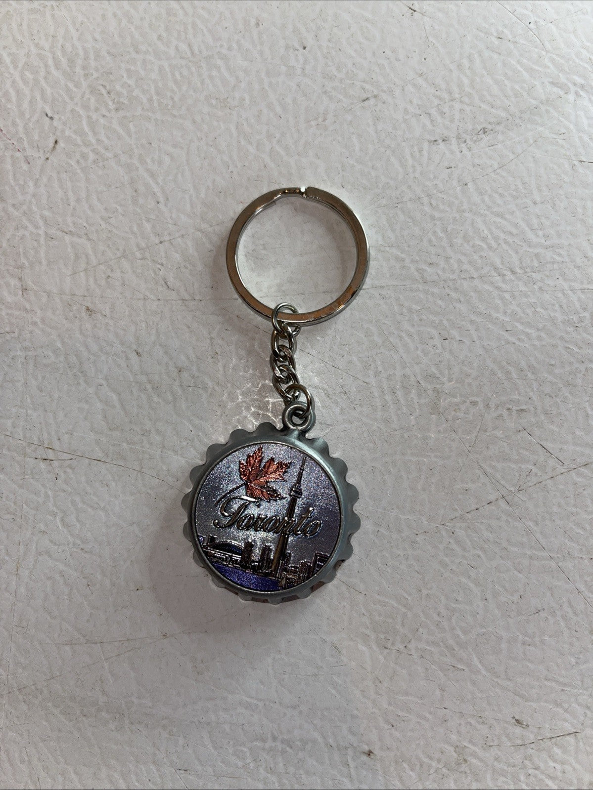 Toronto Beer Bottle Opener Keychain 