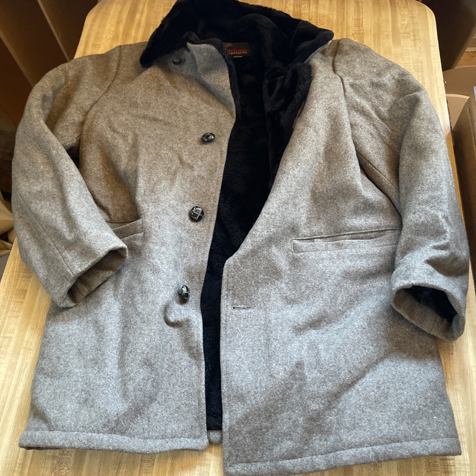 Vintage Richman Brothers Overcoat 38