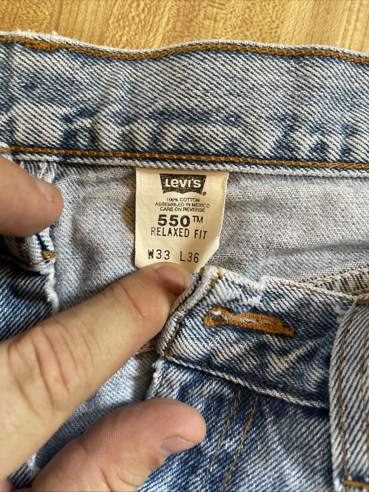 Vintage Levi’s 550 Jeans 33/36