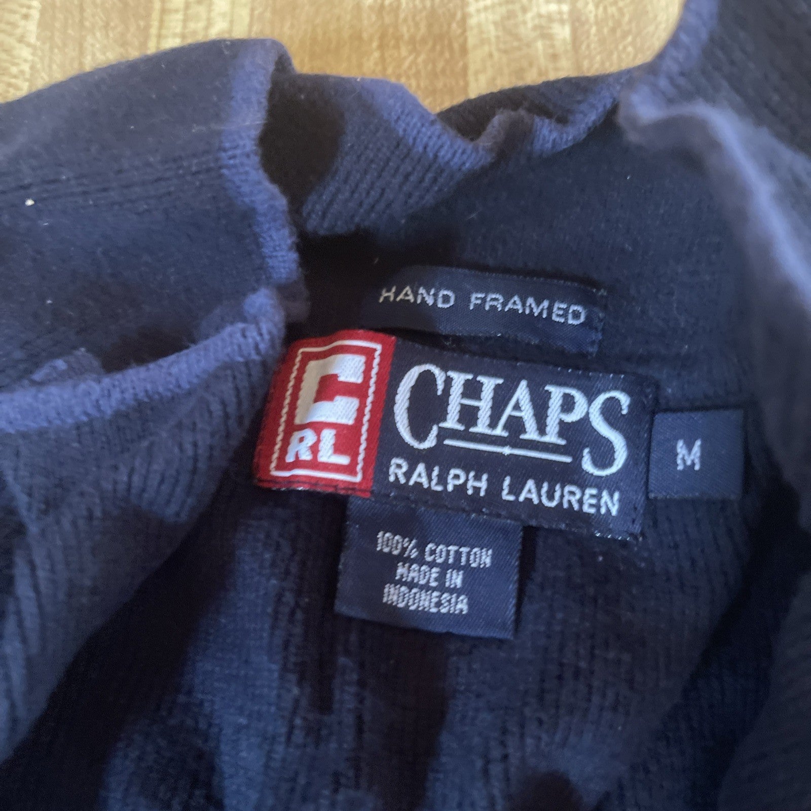 Chaps Ralph Lauren Hand Framed Polo Medium 