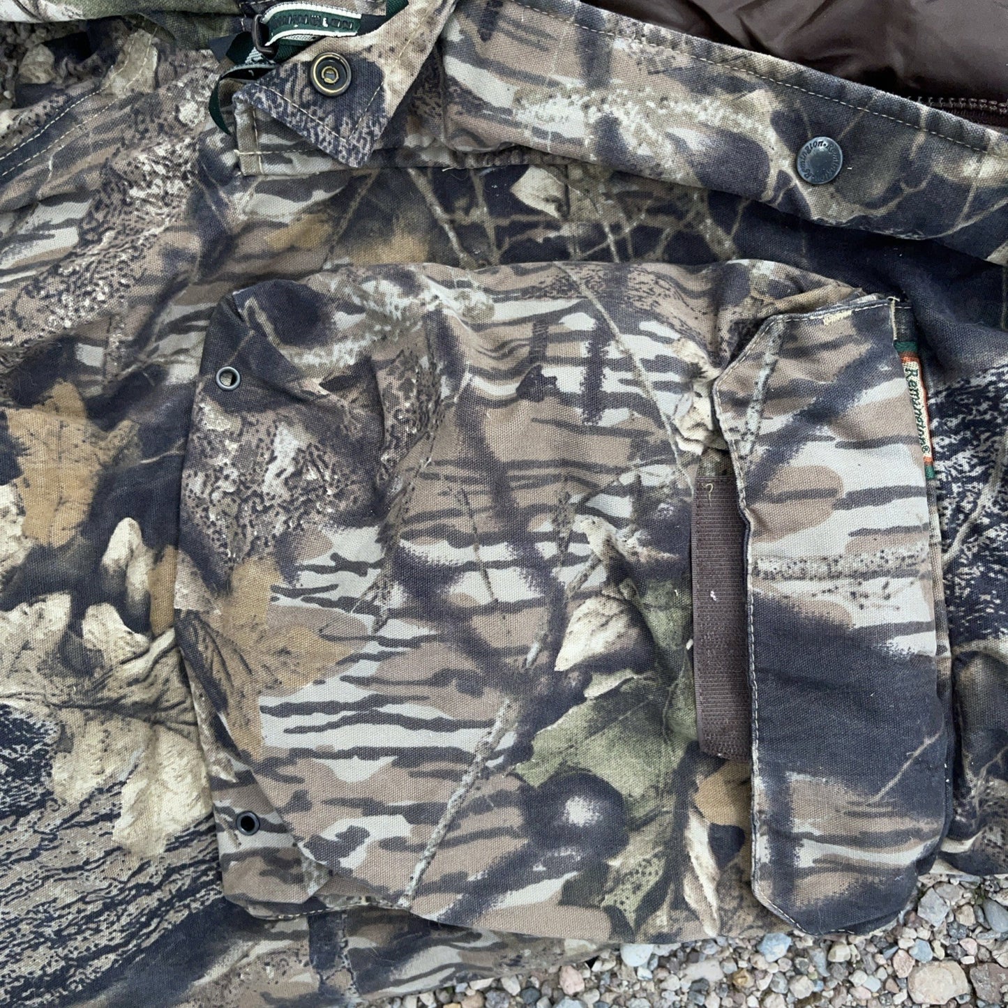Remington Woodland Camo Coveralls XL