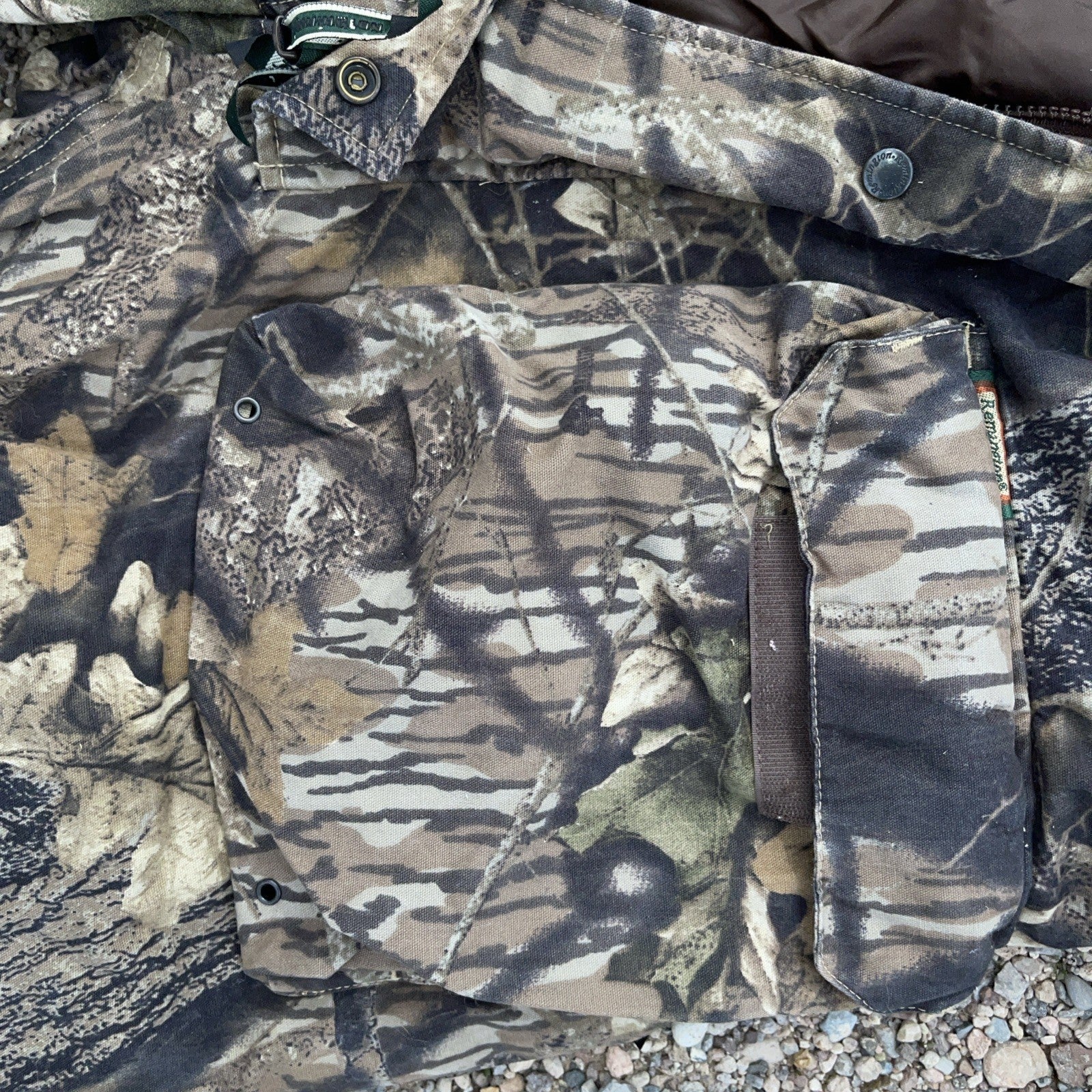 Remington Woodland Camo Coveralls XL